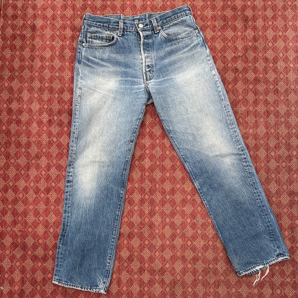 Levi's 501 Shrink to Fit Men's Blue Jeans 31x30